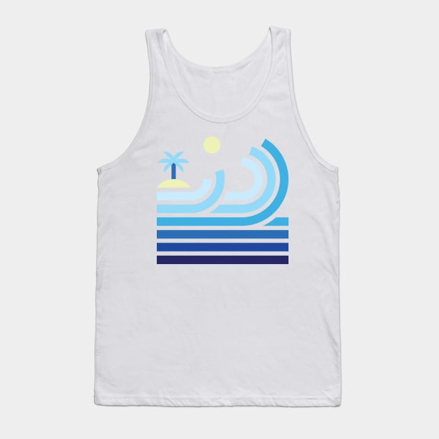 Beach Tank Top by quilimo